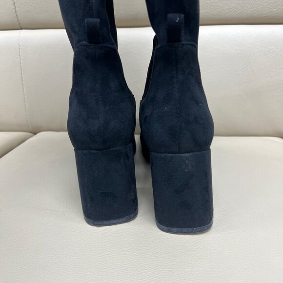 Jeffrey Campbell HOTLAVA Knee High Suede Boots - Picture 4 of 8